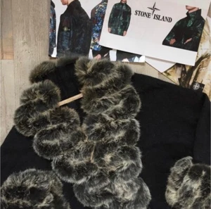 Roberto Cavalli cardigan with rabbit fur vintage - Picture 1 of 7