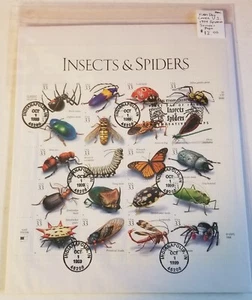 INSECTS & SPIDERS FDC in INDIANAPOLIS, IN - Picture 1 of 2