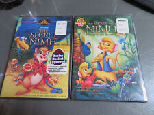 BRAND NEW--The Secret of NIMH 1 & 2: Timmy to the Rescue (DVD Set/Both Lot)