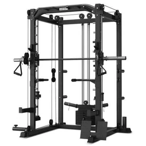 NNEDSZ SM-20 6-in-1 Power Rack with Smith & Cable Machine - Picture 1 of 7