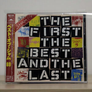 SHAM 69 FIRST THE BEST AND THE LAST POLYDOR POCP2325 JAPAN OBI 1CD