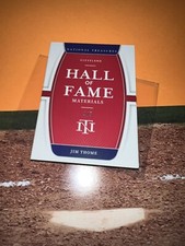 Gorgeous HOF Jim Thome Cleveland 2022 National Treasures Booklet 4/5 Game Worn