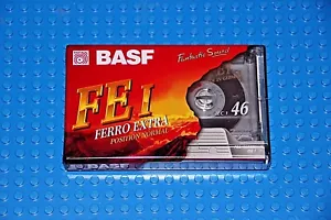 BASF FE FERRO EXTRA I 46 BLANK CASSETTE TAPE (1) (SEALED) - Foto 1 di 3