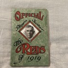 1919 Cincinnati Reds Players Souvenir Book