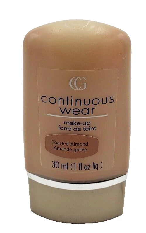NEW Covergirl Continuous Wear Makeup- TOASTED ALMOND - Image 1 of 1