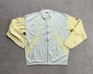 FILA Vintage Trainingsjacke Jacke Gr. 50 Sportjacke Retro Pullover 9610 Weiß - Bild 1 von 9