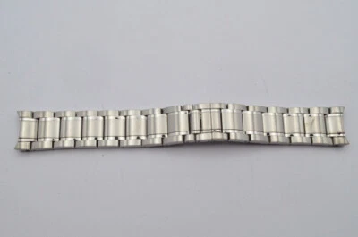 Pulsera de acero Movado ultra delgada serie TC 18mm ancho vintage rara Foto 1 de 3