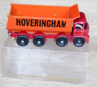 Matchbox Lesney Nr. 17, Hoveringham Tipper, 1:75, Lesney Inghilterra Usato - Immagine 1 di 4