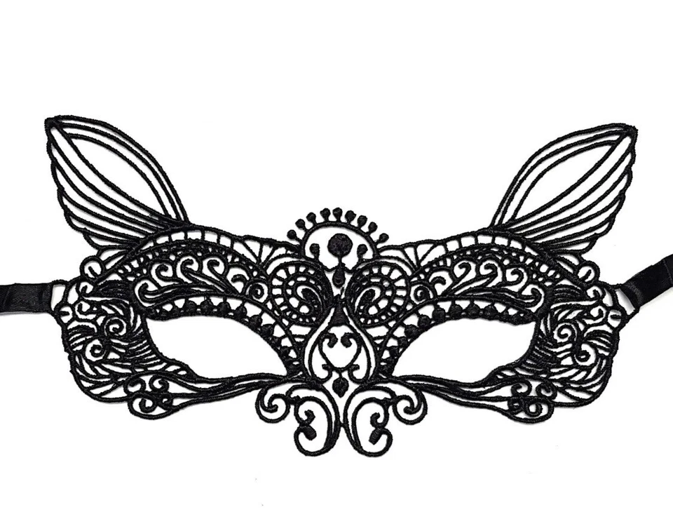 New Lace Masquerade Venetian Eye mask - Image 1 of 1