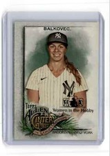2022 Topps National Q&A Women in the Hobby x Rachel Balkovec New York Yankees