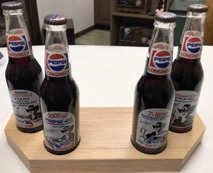 Botellas Richard Petty Pepsi Coleccionistas con Base Juego de 4 Nascar Stock Car Racing - Imagen 1 de 12