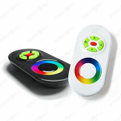 Controller LED RGB dimmer centralina con funzione touch telecomando bianco black - Immagine 1 di 4