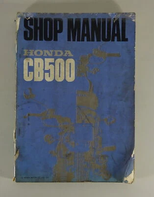 Manual De Taller / Manual De Tienda Honda CB 500 Año 1971 - Imagen 1 de 4