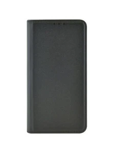 ETUI FOLIO A RABAT WIKO SLIDE NOIR ECO-CUIR (PU) - Photo 1 sur 1