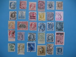 Lot de timbre, Belgique, Belgie timbre perforé, Stamp Perfin, TBE, à Voir - Picture 1 of 2