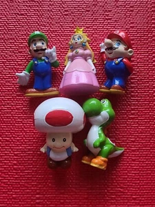 Vintage Nintendo Mario Bros Figure Mars Chocolate Set Germany NES Rare Promo GB  - Picture 1 of 24