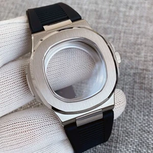 40mm Tandorio Square Watch Case Accessories For Nautilus Style Watch NH35 PT5000 - Picture 1 of 24