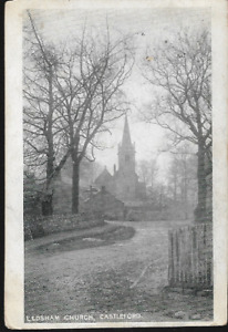 Ledsham, W Yorkshire nr Castleford - Church - postcard c.1905-10
