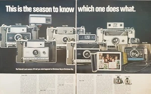 Impresión de Anuncio Polaroid Land Cámara Día de Navidad Lote Anuncio de Eferma 1969 - Imagen 1 de 12