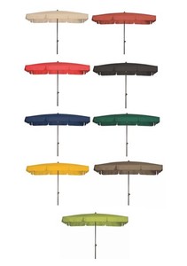 Doppler Sonnenschirm Waterproof III absolut wasserdicht Balkonschirm 185 x 120cm