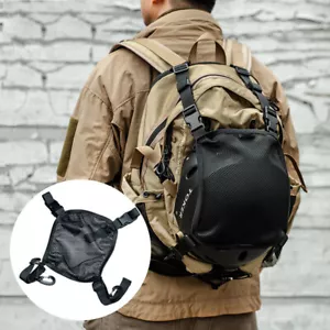 Tactical Helmet Bag Multi-Purpose Molle Storage Carrying Pouch Net Pocket - Picture 1 of 11