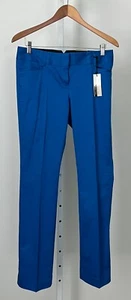 Express Blue Columnist Barely Boot Dress Pants - Women's Size 4R New with Tags - Picture 1 of 2