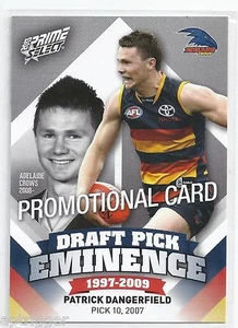 2013 Prime Promo Card (DPE5) Patrick DANGERFIELD Adelaide - Picture 1 of 1