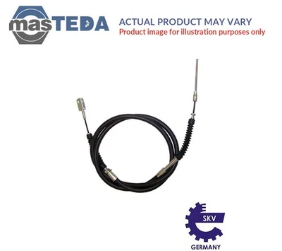 26SKV423 HANDBRAKE CABLE LEFT REAR SKV GERMANY NEW OE REPLACEMENT - Image 1 of 4