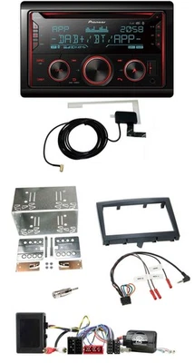 Pioneer 2DIN Lenkrad DAB USB CD Bluetooth Autoradio für Porsche Boxster 911 Caym - Bild 1 von 4