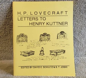 H. P. LOVECRAFT LETTERS TO HENRY KUTTNER (David E. Schultz & S. T. Joshi/1st US) - Picture 1 of 3