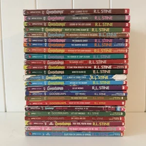 24x Goosebumps + Give Yourself Books Vintage R. L Stine Bulk Bundle lot - Picture 1 of 16
