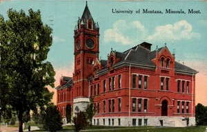 POSTKARTE UNIVERSITÄT VON MONTANA MISSOULA MONTANA - Bild 1 von 2