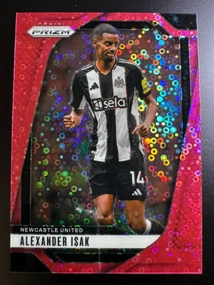 2024-25 Panini Prizm Premier League Soccer Pink Bubble /149- Alexander Isak #120 - Image 1 of 2