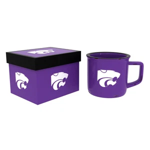 Kansas State University Keramik Camp Tasse mit Emaille Finish, 14oz - Bild 1 von 2