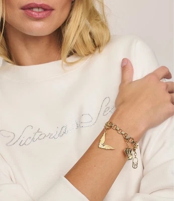 Victoria's Secret Gold Wings Charm Bracelet (LAST ONE) - Image 1 of 4
