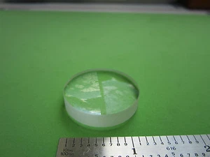 OPTICAL LENS CONVEX ROUND SHAPE LASER OPTICS - Picture 1 of 4