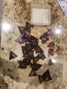 Vintage Fender Guitar Picks-NOS Picks Thin Medium Finger Picks LOT - Picture 1 of 8