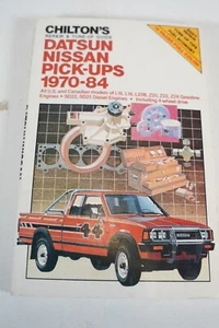 Chilton's Repair Manual. Datsun Nissan Pick-ups 1970-1984. Part No. 6816. - Picture 1 of 3