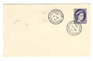 1950's Canada - London, Ontario Western Fair CDS Cancel on 4c QEII Karsh PSC - Picture 1 of 1