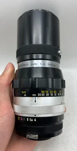 Nippon Nikon Nikkor Q Auto 20cm 200mm F4 Non AI Mount Lens For SLR Cameras - Picture 1 of 10