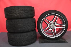 Original Mercedes C63 s W C S 205 Winterreifen Räder 245/265/35 19 Zoll ET 38 56 - Bild 1 von 13
