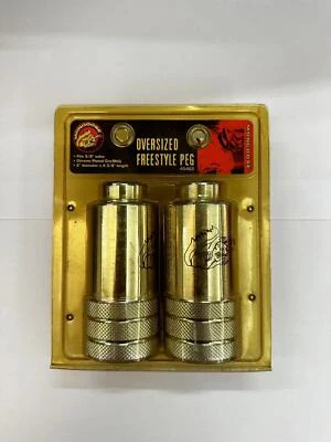 Pinzas retro Mongoose BMX de gran tamaño sin rosca estilo libre 45462 eje 3/8 nos Foto 1 de 2