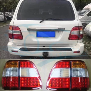  For Toyota Land Cruiser LC100 4500 1998-2007 Rear Tail Lights c LED Set 4PCS - Picture 1 of 8