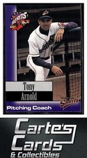 Tony Arnold 1998 Multi-Ad Akron Aeros #2  Cleveland Indians Coach