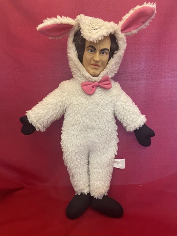 2001 THREE STOOGES LARRY STUFFED TOY DOLL Dressed As Sheep Cover