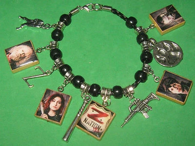 "Z NATION"-  Season 1  BEADED SLIDER CHARM BRACELET-ZOMBIES - Image 1 of 4
