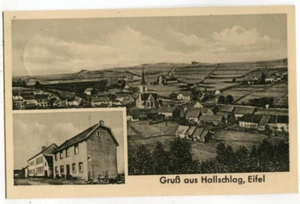 Postal Hallschl Eifel, posada, cerca de Ormont, Citykyll 1941 - Imagen 1 de 2
