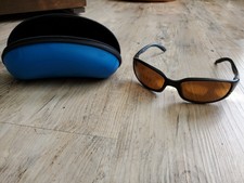 Used Costa Del Mar Brine Black / Copper Lens Polarized Sunglasses case