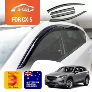 4pcs Weather Shield Weathershields Window Visors for Mazda CX5 CX-5 2012-2017 - Picture 1 of 12