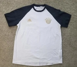 Camiseta Adidas FC Bayern Munchen para hombre XL/2XL? Fútbol Algodón Punto Pesado LEER - Imagen 1 de 10